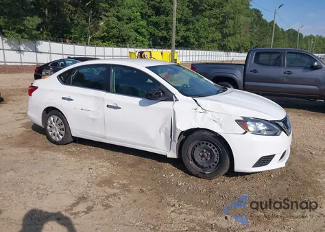 2018 Nissan Sentra S z USA, uszkodzony, nr VIN 3N1AB7AP3JY292188